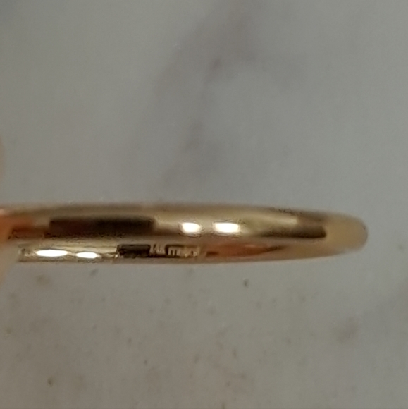 14K gold Meira T ring - Picture 14 of 15